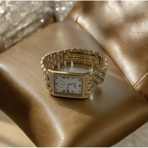 Vtg. Raymond Weil 18K Electroplated Men’s Watch